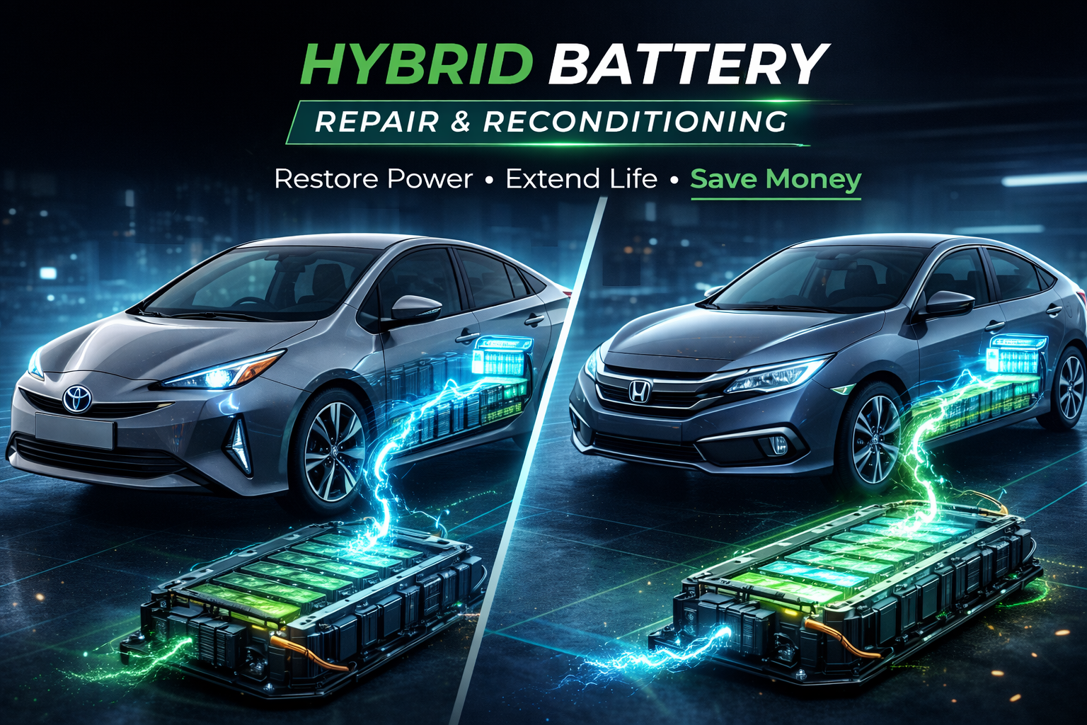 Hybrid Battery Pack - Before Repair